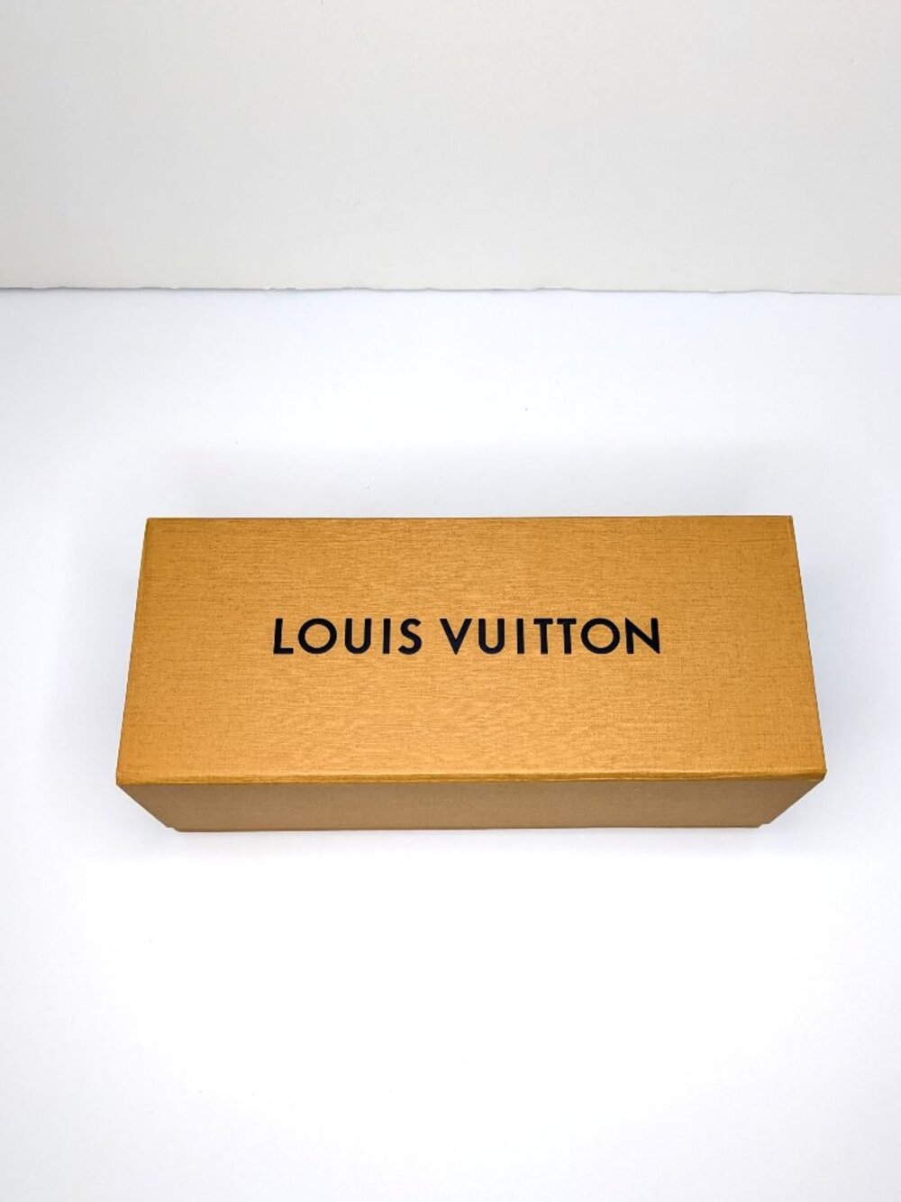 Authentic LOUIS VUITTON Empty Gift Box Magnetic Flap 10 x 4 x 4 Storage